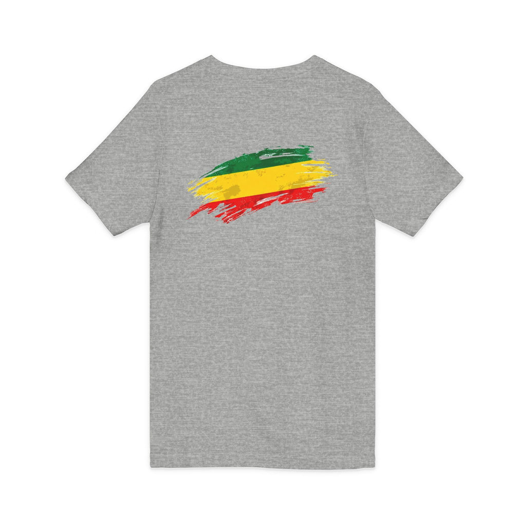 Unisex Jersey Short Sleeve V-Neck Tee