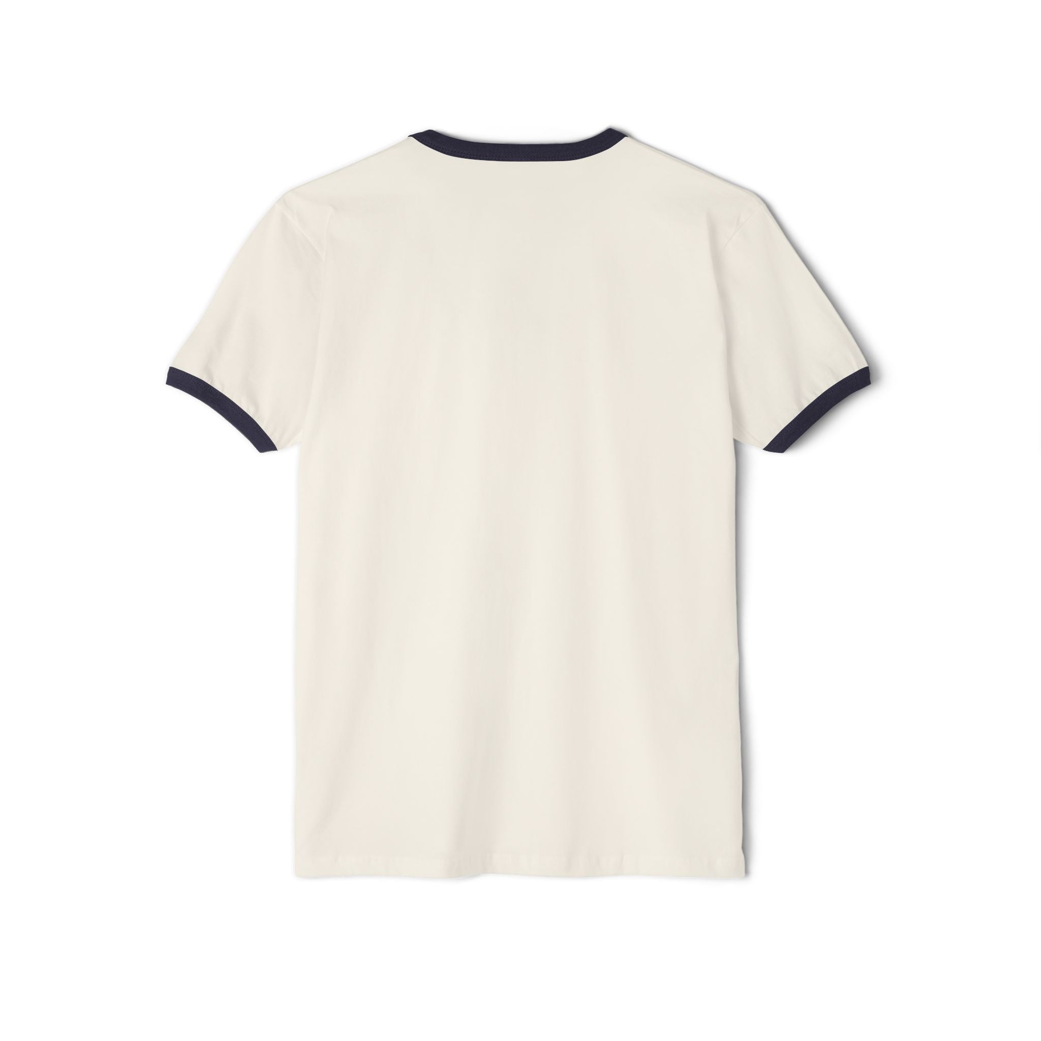 Ringer T-Shirt with Amharic 'ዶክ ጋር' Script — Minimal Ethiopian Pride Tee
