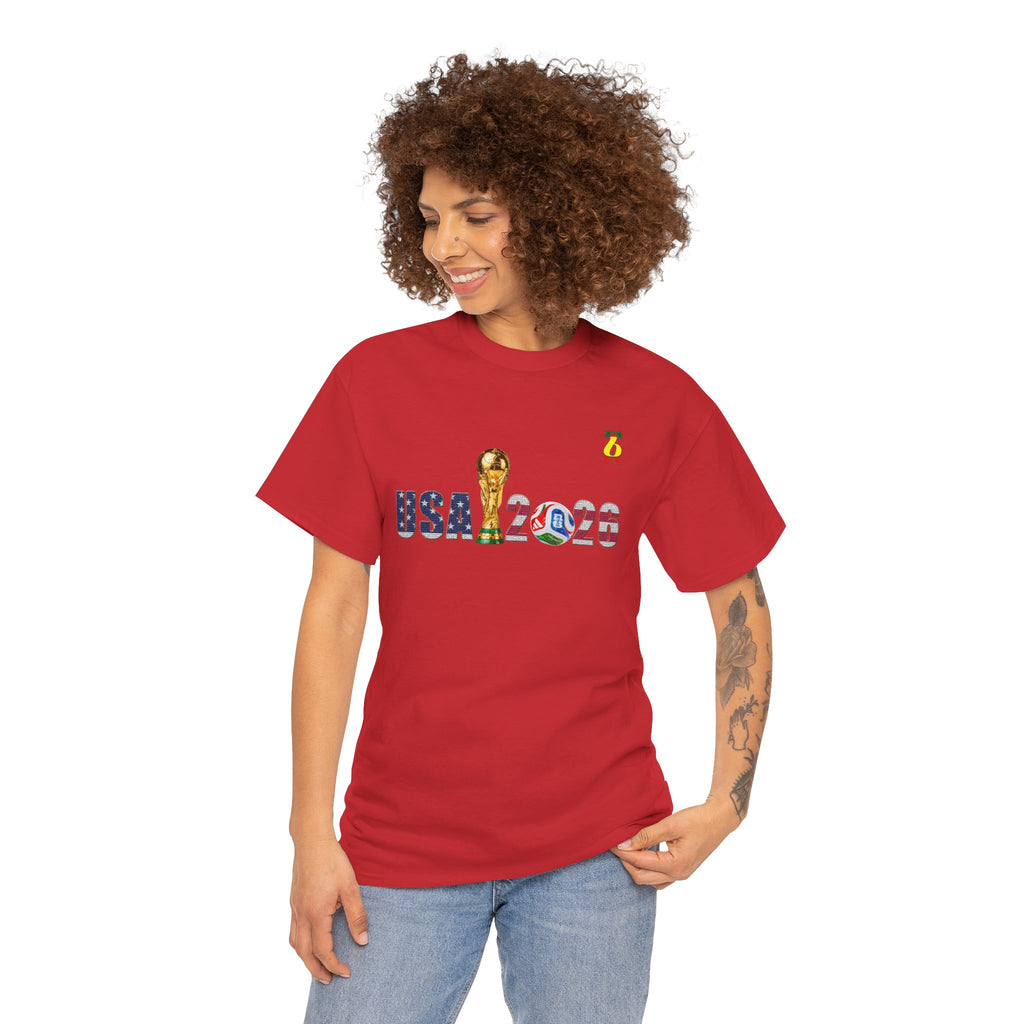 USA 2026 World Cup Trophy T-Shirt — Soccer World Cup Fan Tee