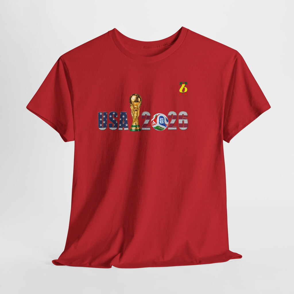 USA 2026 World Cup Trophy T-Shirt — Soccer World Cup Fan Tee