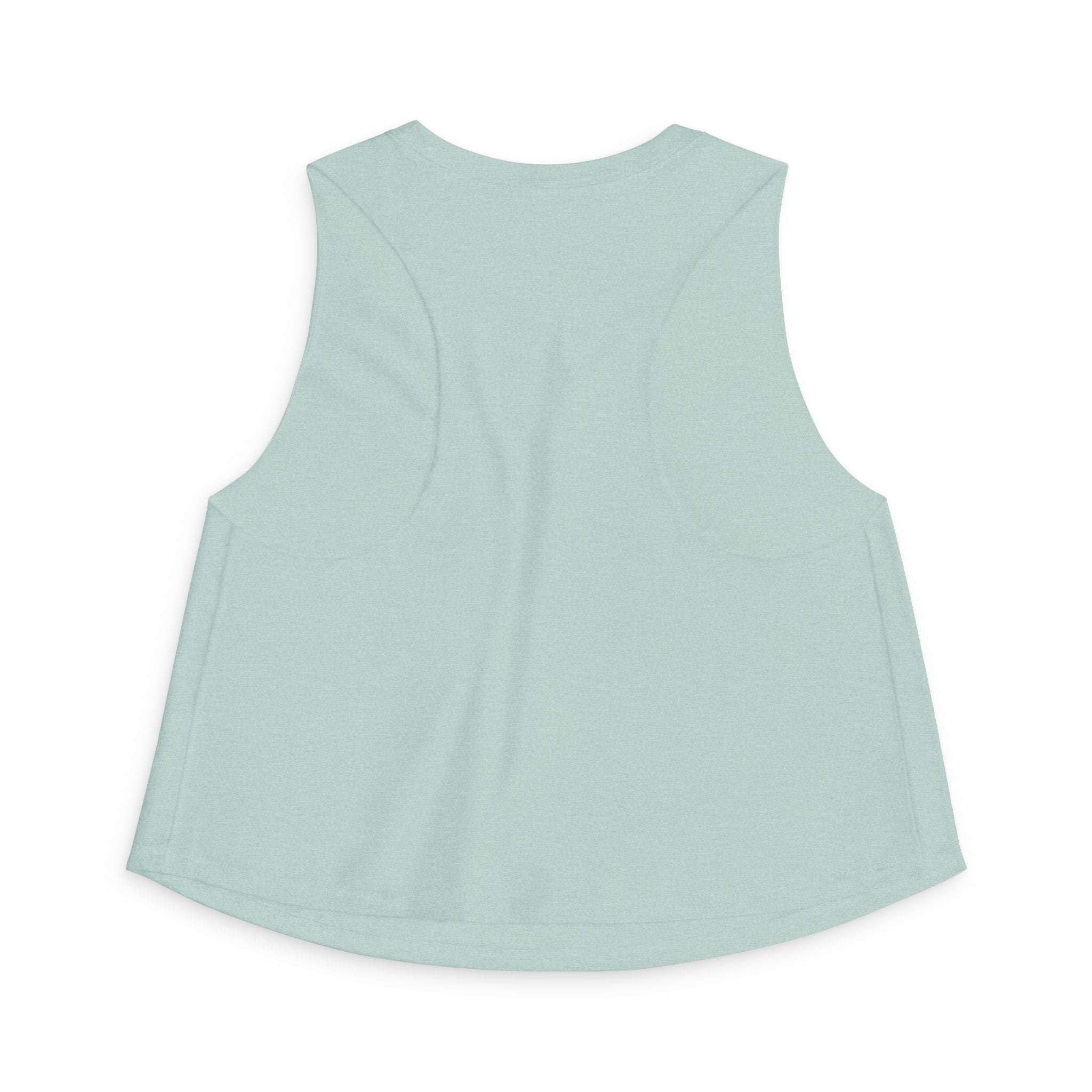 Amharic Script Women's Crop Top — Minimal Ethiopian Typography Tank