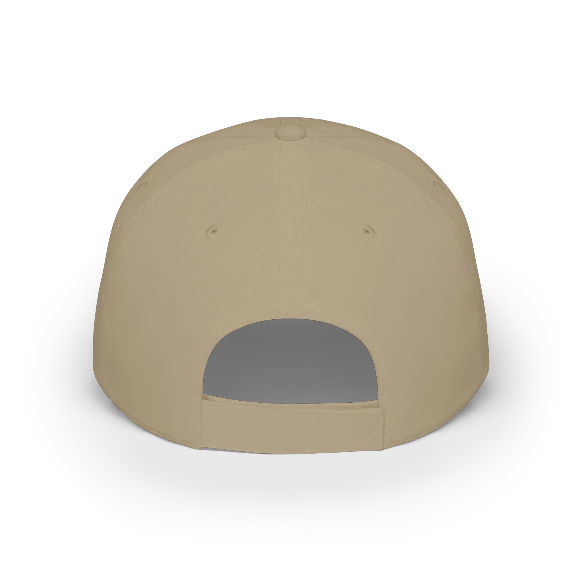 Embroidered '24' Low Profile Baseball Cap — Minimal Vintage Number Hat